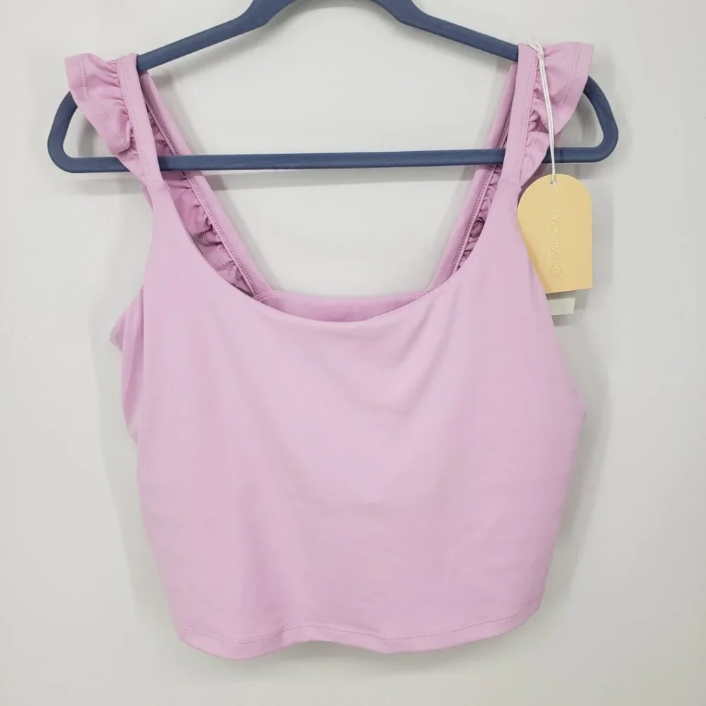 Blogilates Ruffle Tank Top - Picture 3 of 7